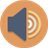 a speaker icon